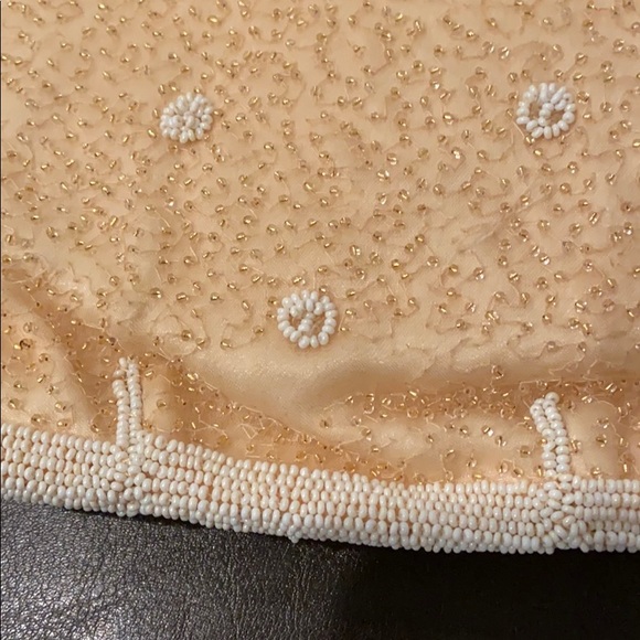 Vintage 1950s Hand-Beaded Clutch - Picture 6 of 6